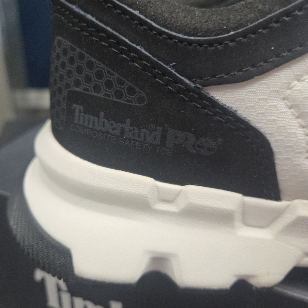 Black and White Kids Sneakers - Picture 4 of 12